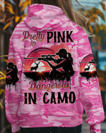 BLISSCORNERS PRETTY IN PINK HUNTING ALL OVER PRINT