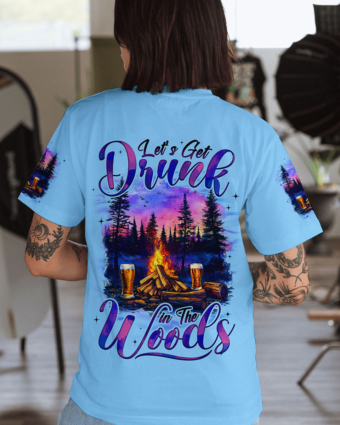 BLISSCORNERS LET'S GET DRUNK IN THE WOODS ALL OVER PRINT