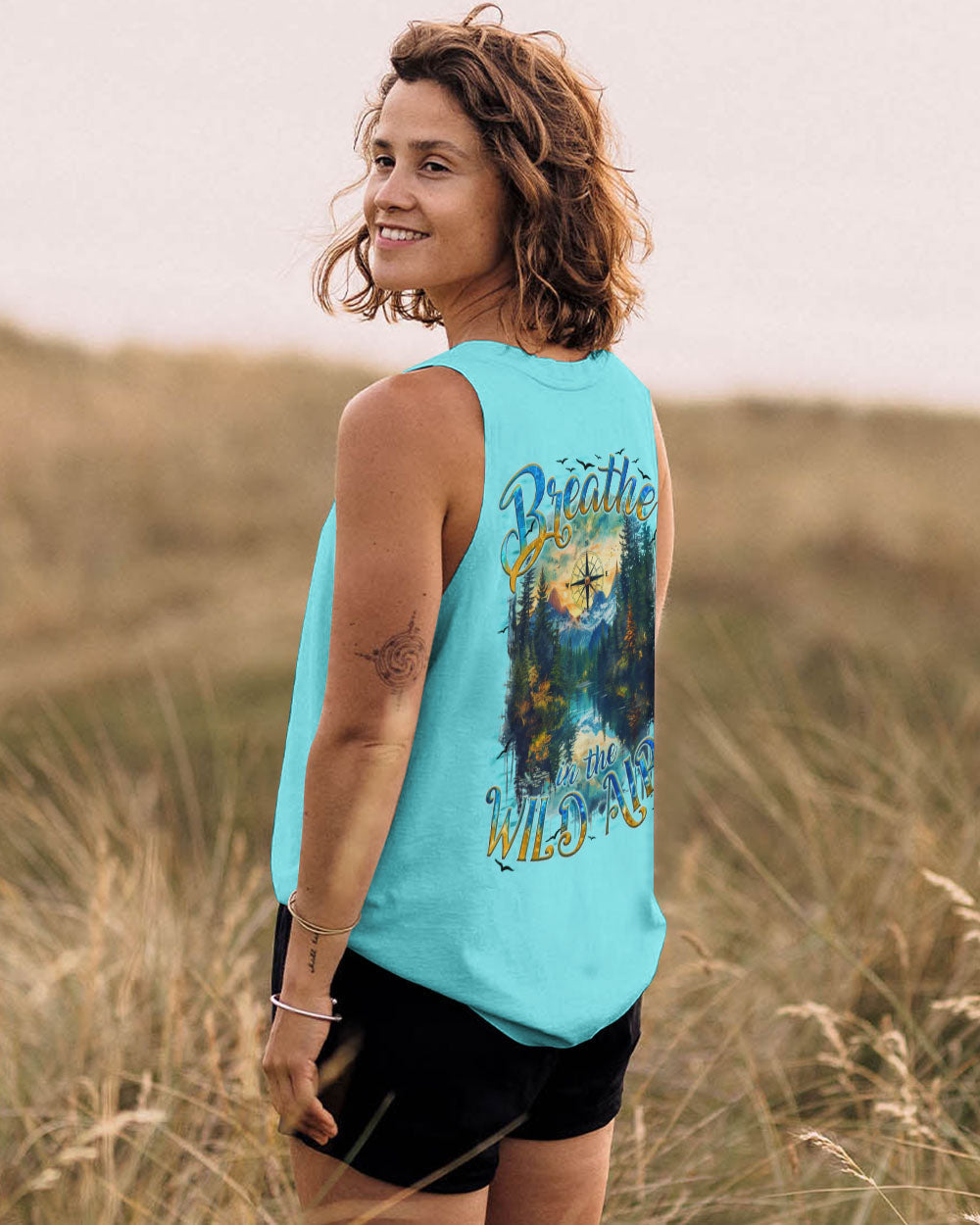 BLISSCORNERS BREATHE IN THE WILD AIR ALL OVER PRINT