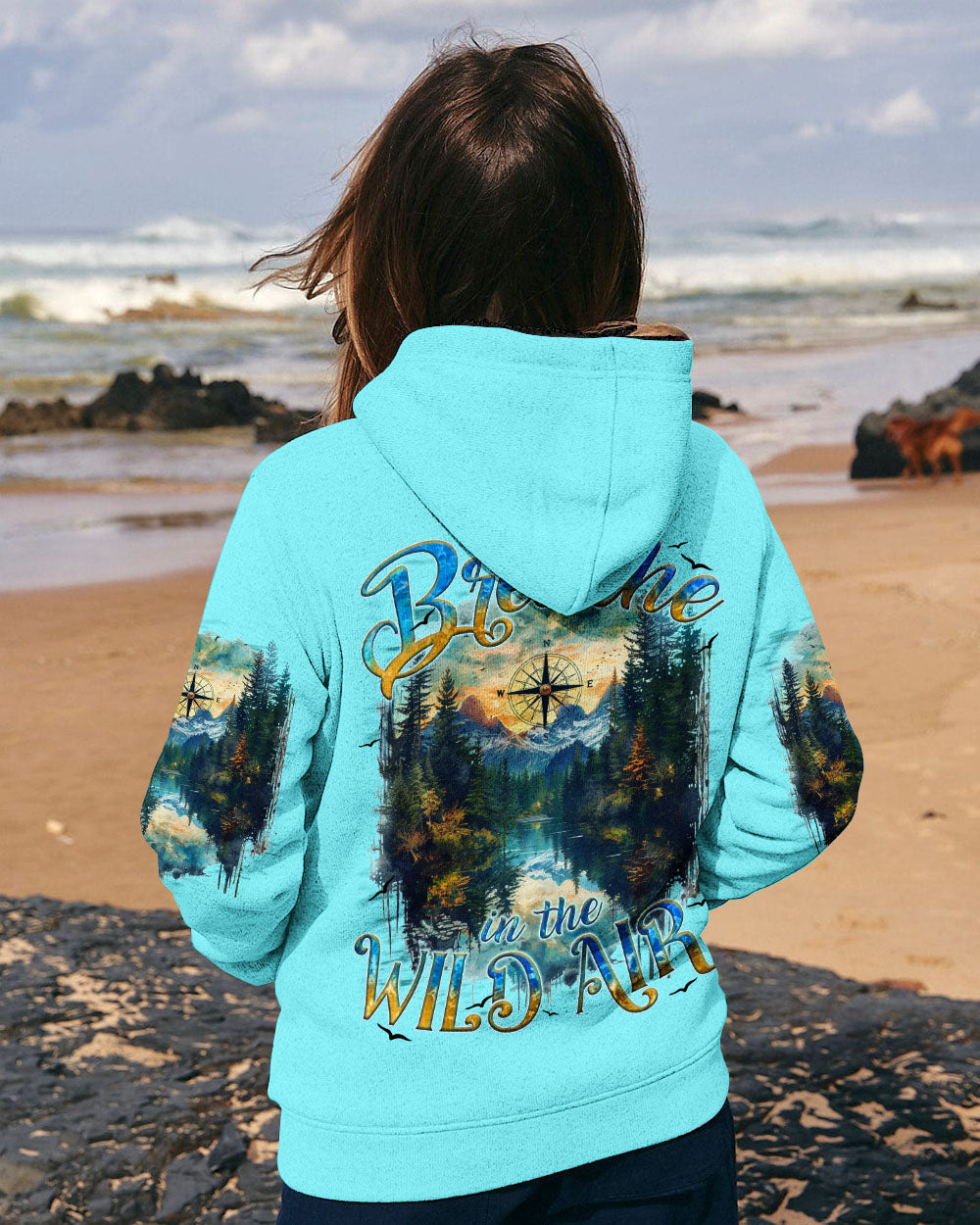 BLISSCORNERS BREATHE IN THE WILD AIR ALL OVER PRINT