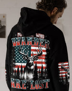 BLISSCORNERS NOT ALL WHO WANDER ARE LOST DEER ALL OVER PRINT