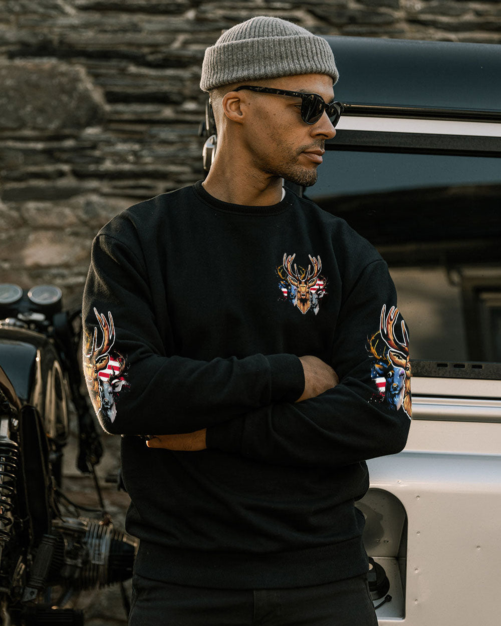 BLISSCORNERS I DON'T SUCK AT HUNTING ALL OVER PRINT