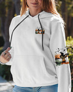 BLISSCORNERS JUST A GIRL WHO LOVES HUNTING ALL OVER PRINT