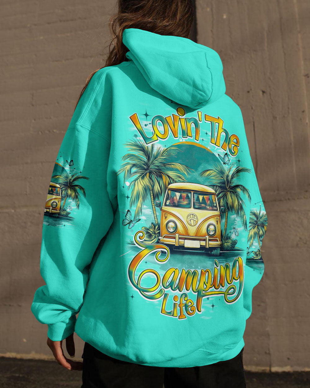BLISSCORNERS LOVIN' THE CAMPING LIFE ALL OVER PRINT