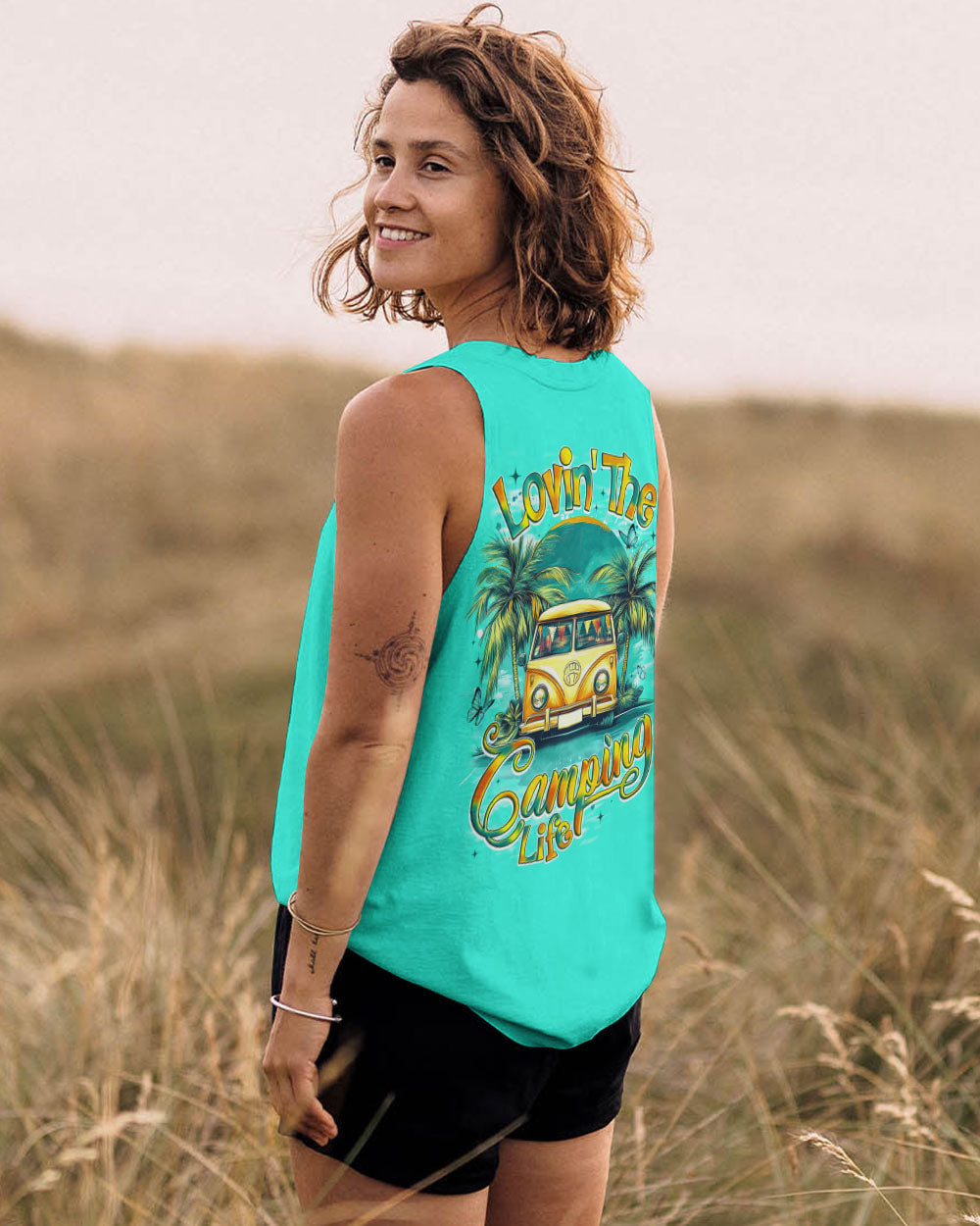 BLISSCORNERS LOVIN' THE CAMPING LIFE ALL OVER PRINT