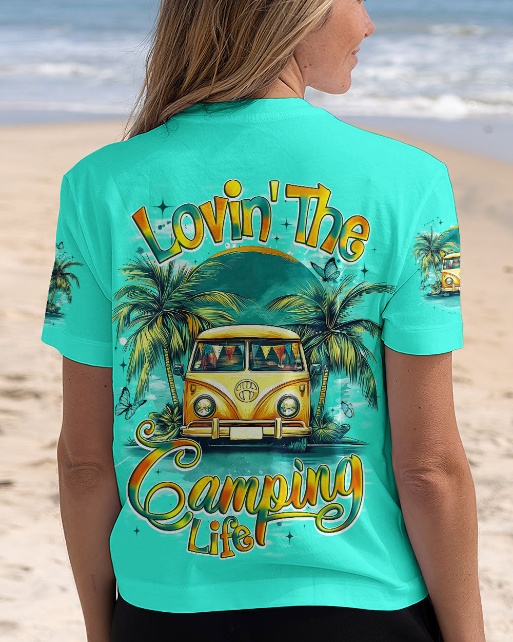 BLISSCORNERS LOVIN' THE CAMPING LIFE ALL OVER PRINT