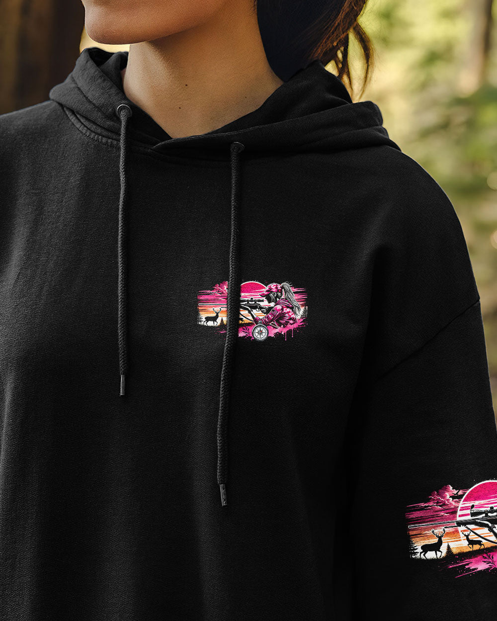 BLISSCORNERS GIRLS HUNT TOO ONLY PRETTIER ALL OVER PRINT