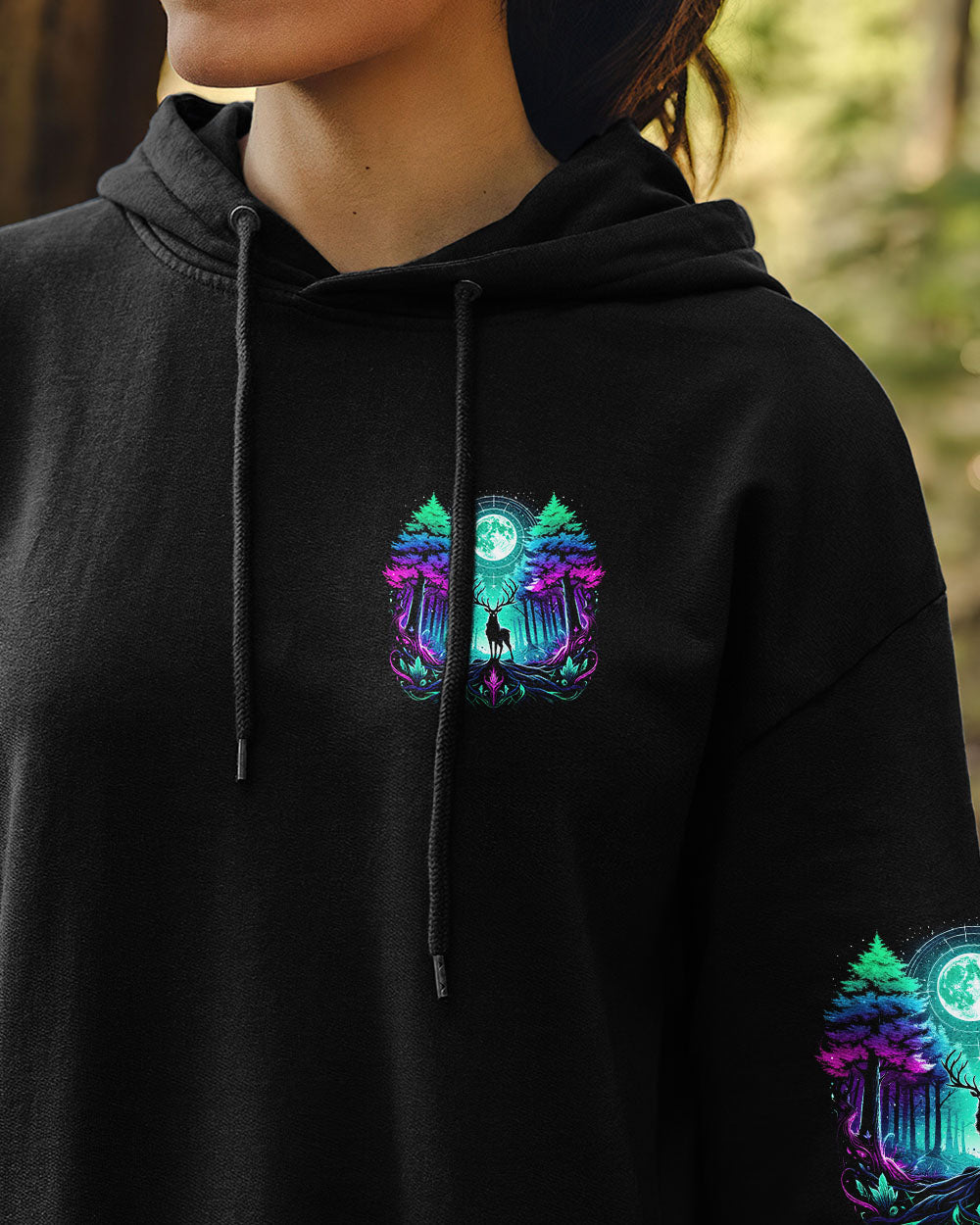 BLISSCORNERS AND INTO THE FOREST I GO ALL OVER PRINT