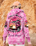 BLISSCORNERS GIRLS MAKE HUNTING LOOK GOOD ALL OVER PRINT
