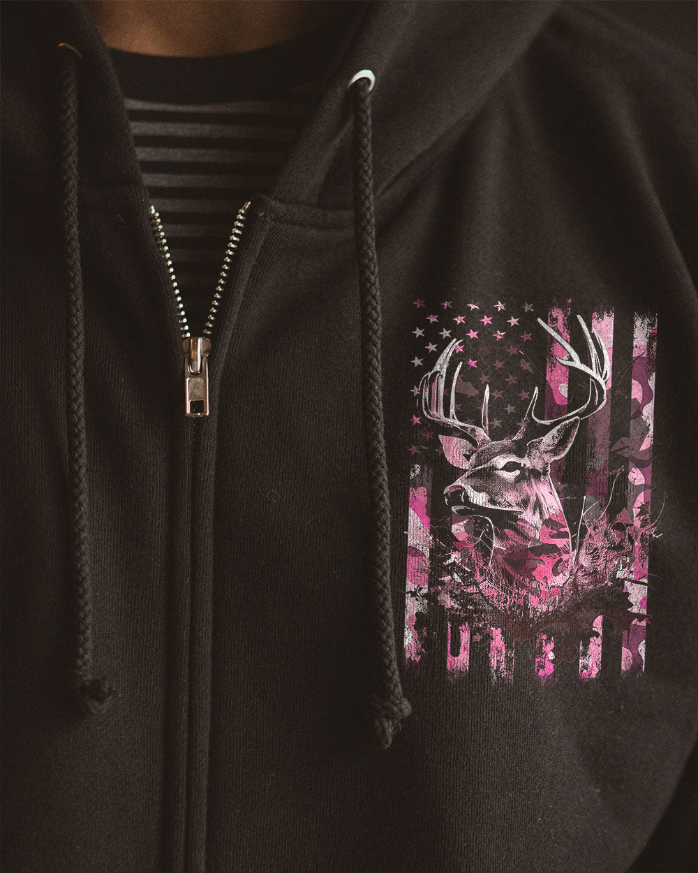 BLISSCORNERS BUCK AROUND AND FIND OUT DEER HUNTING ALL OVER PRINT