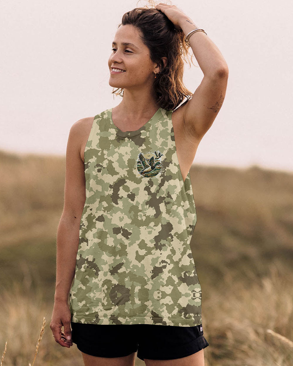 BLISSCORNERS DUCK AROUND AND FIND OUT CAMO ALL OVER PRINT