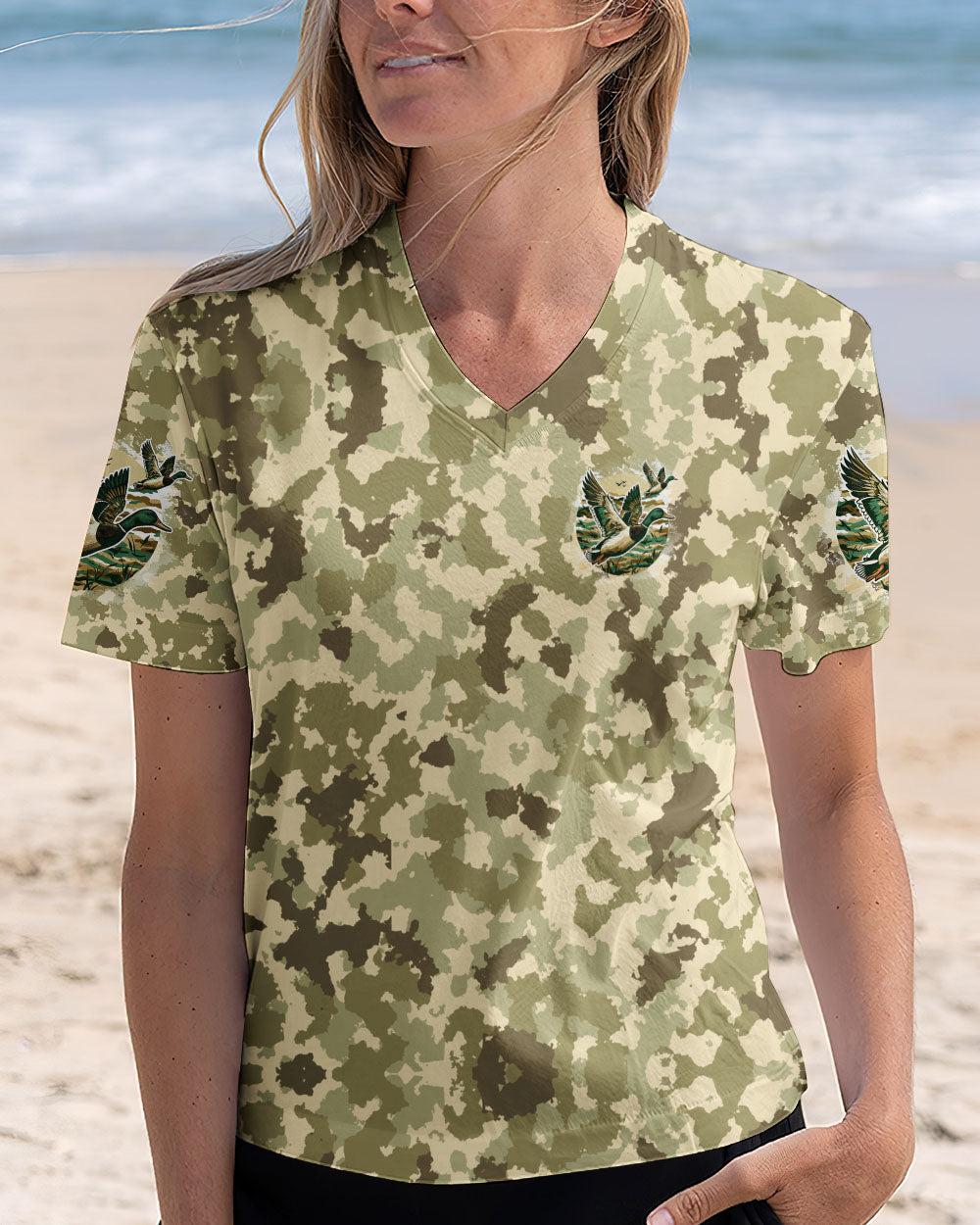 BLISSCORNERS DUCK AROUND AND FIND OUT CAMO ALL OVER PRINT