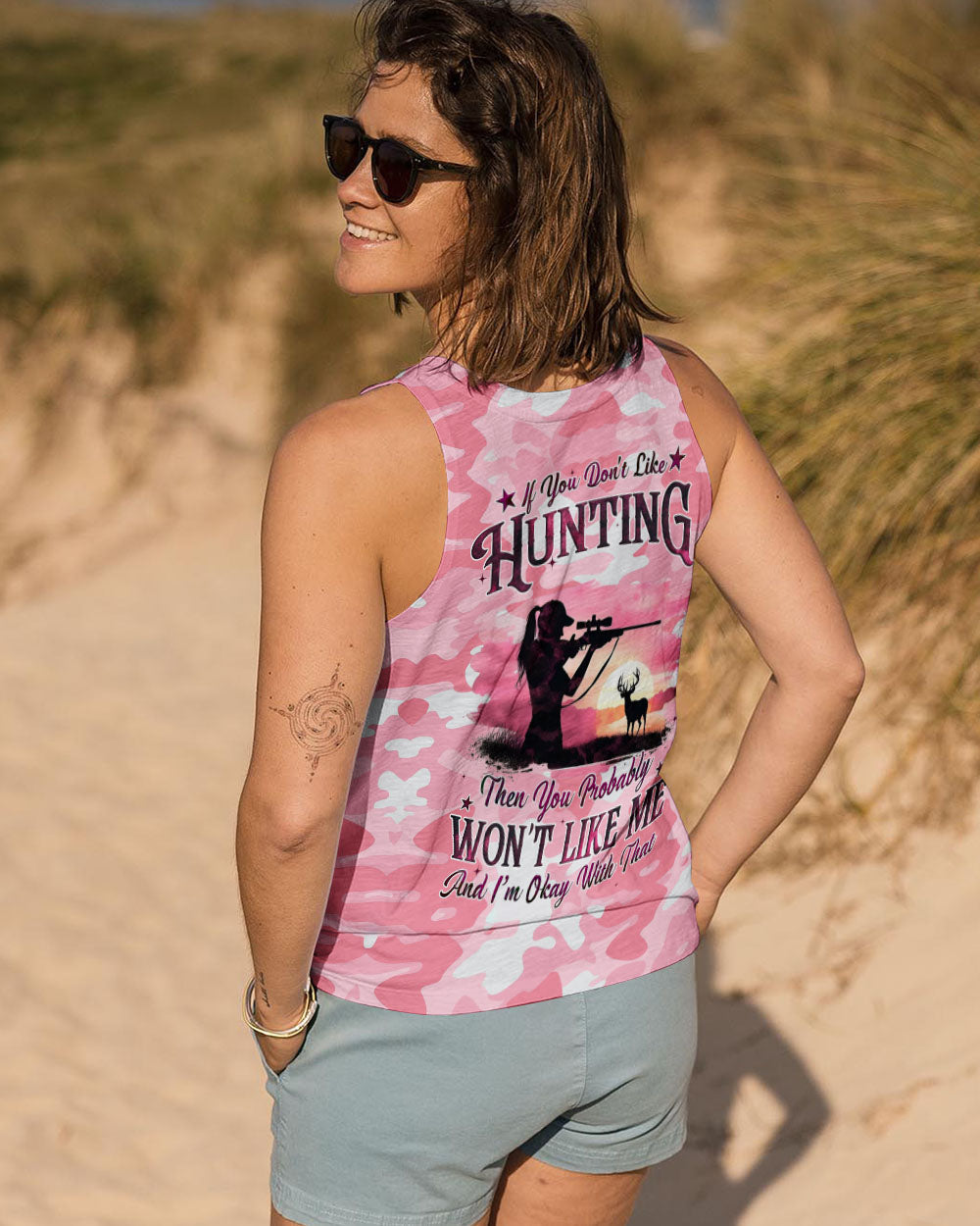 BLISSCORNERS IF YOU DON'T LIKE HUNTING ALL OVER PRINT