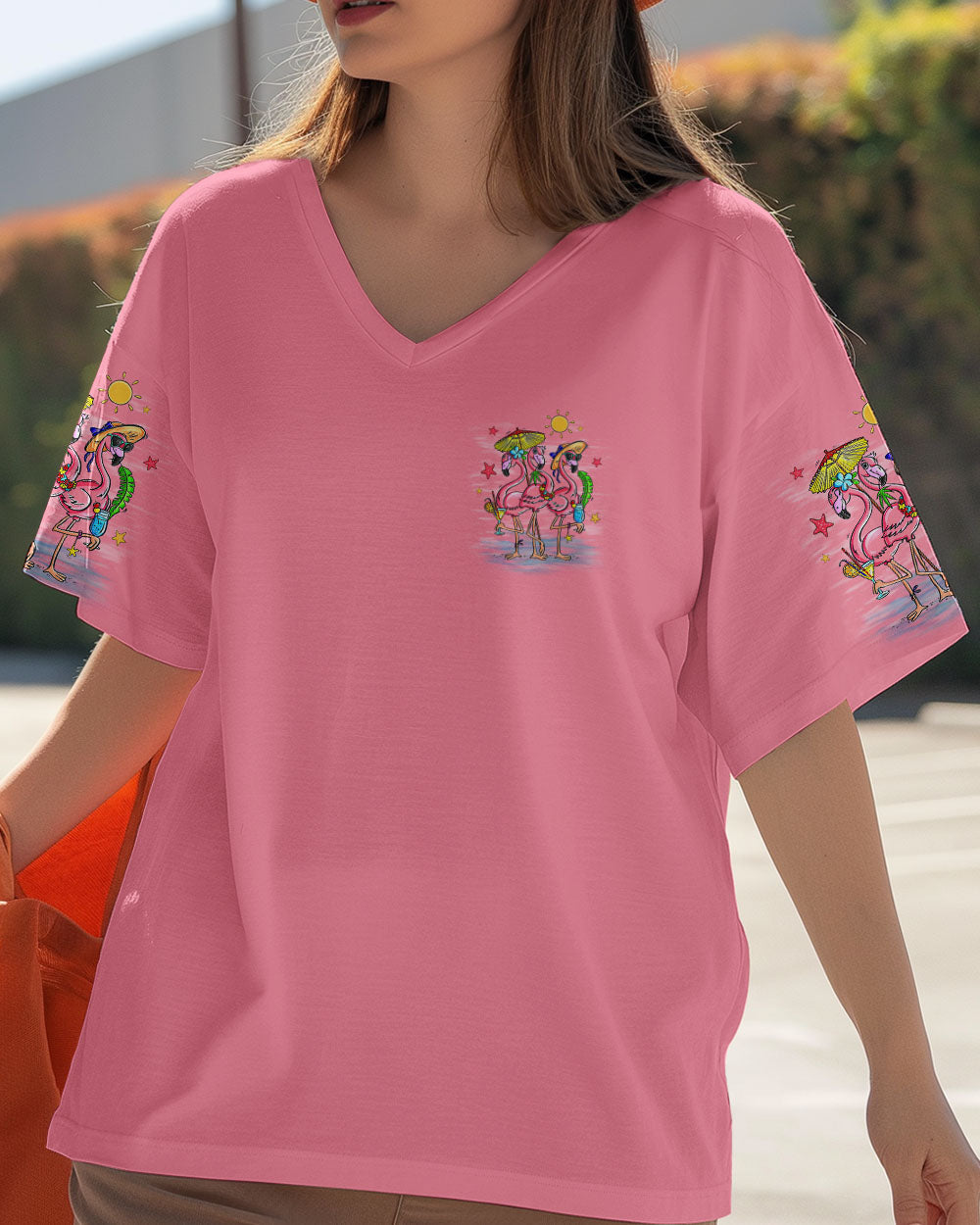 BLISSCORNERS ALL YOU NEED FLAMINGO ALL OVER PRINT