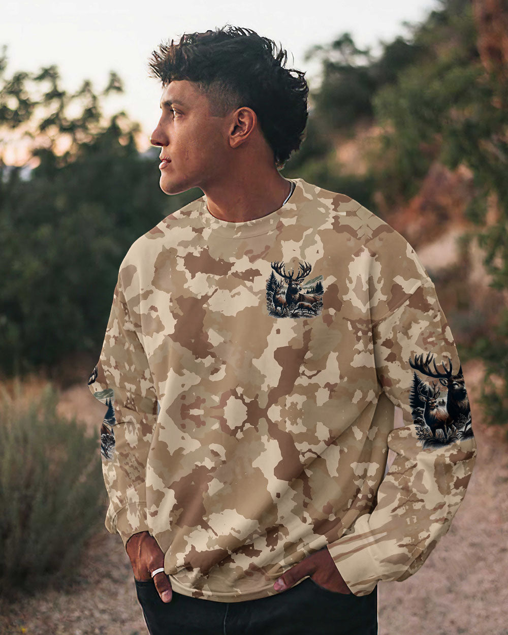 BLISSCORNERS IF YOU DON'T LIKE HUNTING ALL OVER PRINT