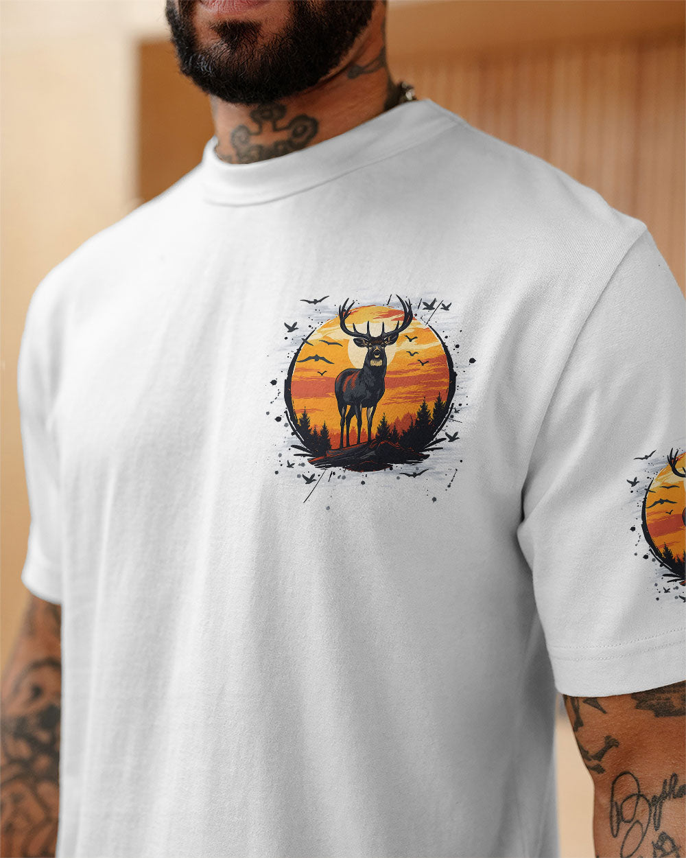 BLISSCORNERS IF I'M NOT HUNTING DEER ALL OVER PRINT