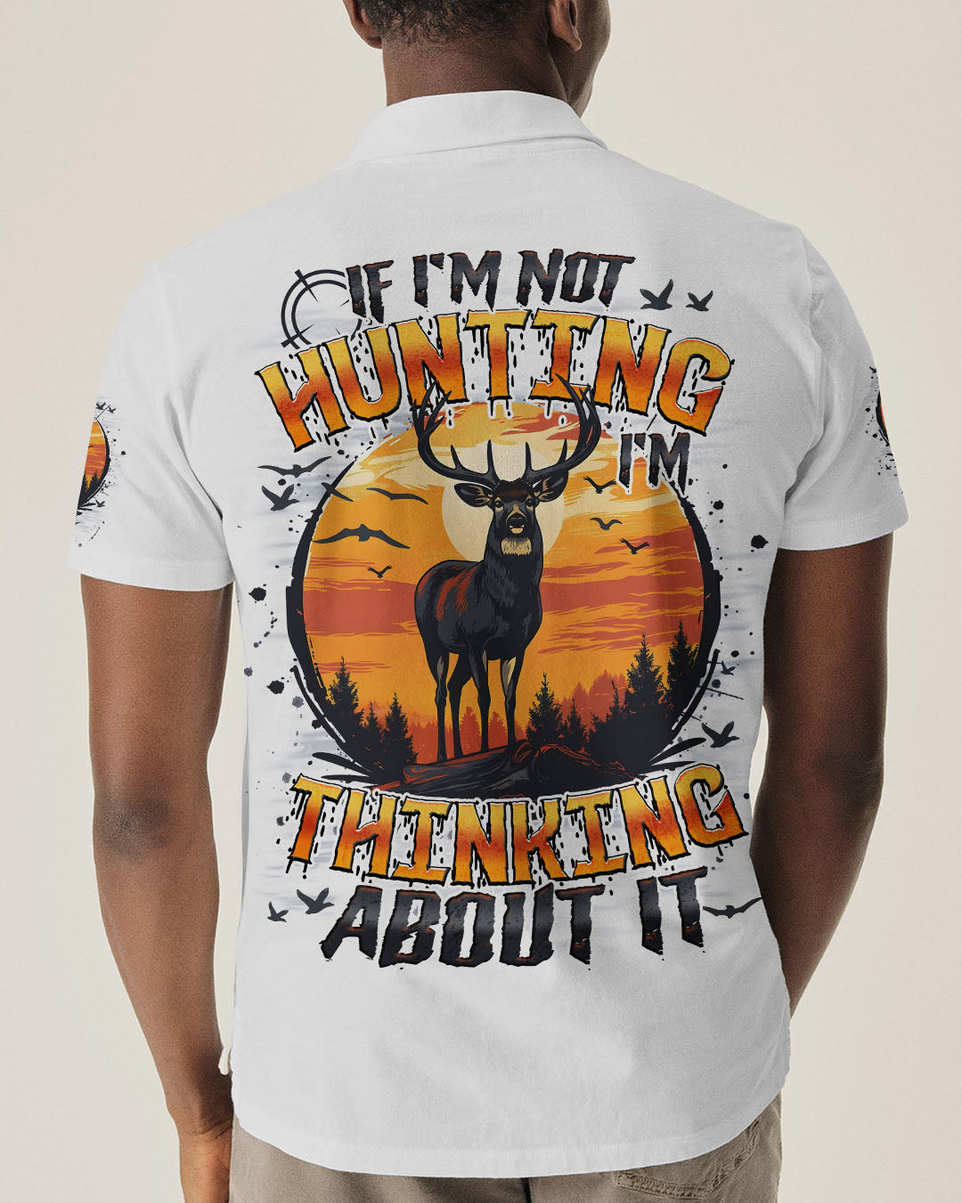 BLISSCORNERS IF I'M NOT HUNTING DEER ALL OVER PRINT
