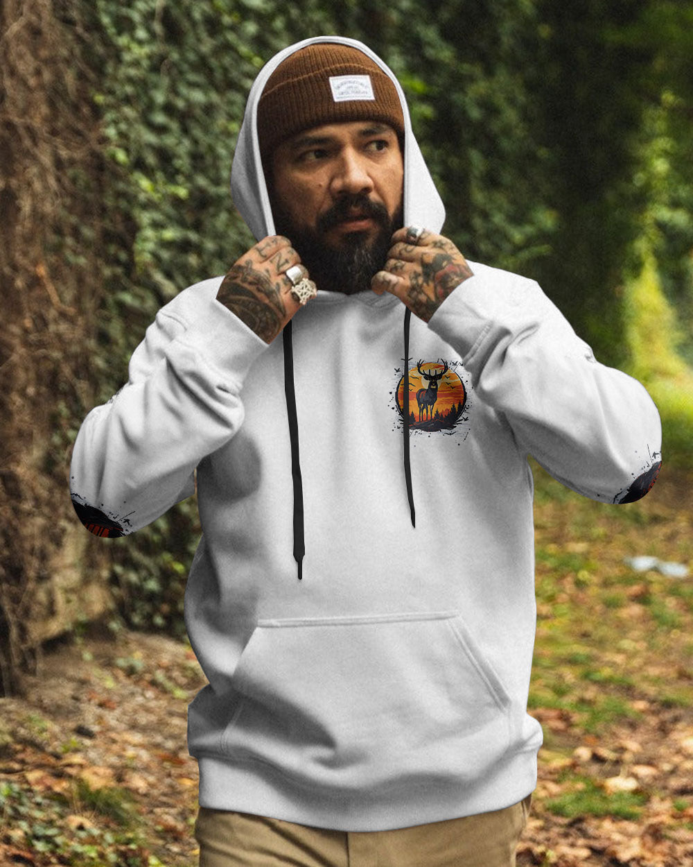 BLISSCORNERS IF I'M NOT HUNTING DEER ALL OVER PRINT