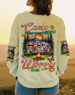 BLISSCORNERS CAMP MORE WORRY LESS ALL OVER PRINT