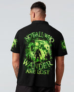 BLISSCORNERS NOT ALL WHO WANDER ARE LOST BIGFOOT ALL OVER PRINT