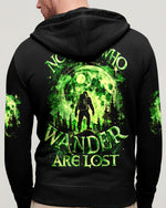 BLISSCORNERS NOT ALL WHO WANDER ARE LOST BIGFOOT ALL OVER PRINT