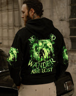 BLISSCORNERS NOT ALL WHO WANDER ARE LOST BIGFOOT ALL OVER PRINT