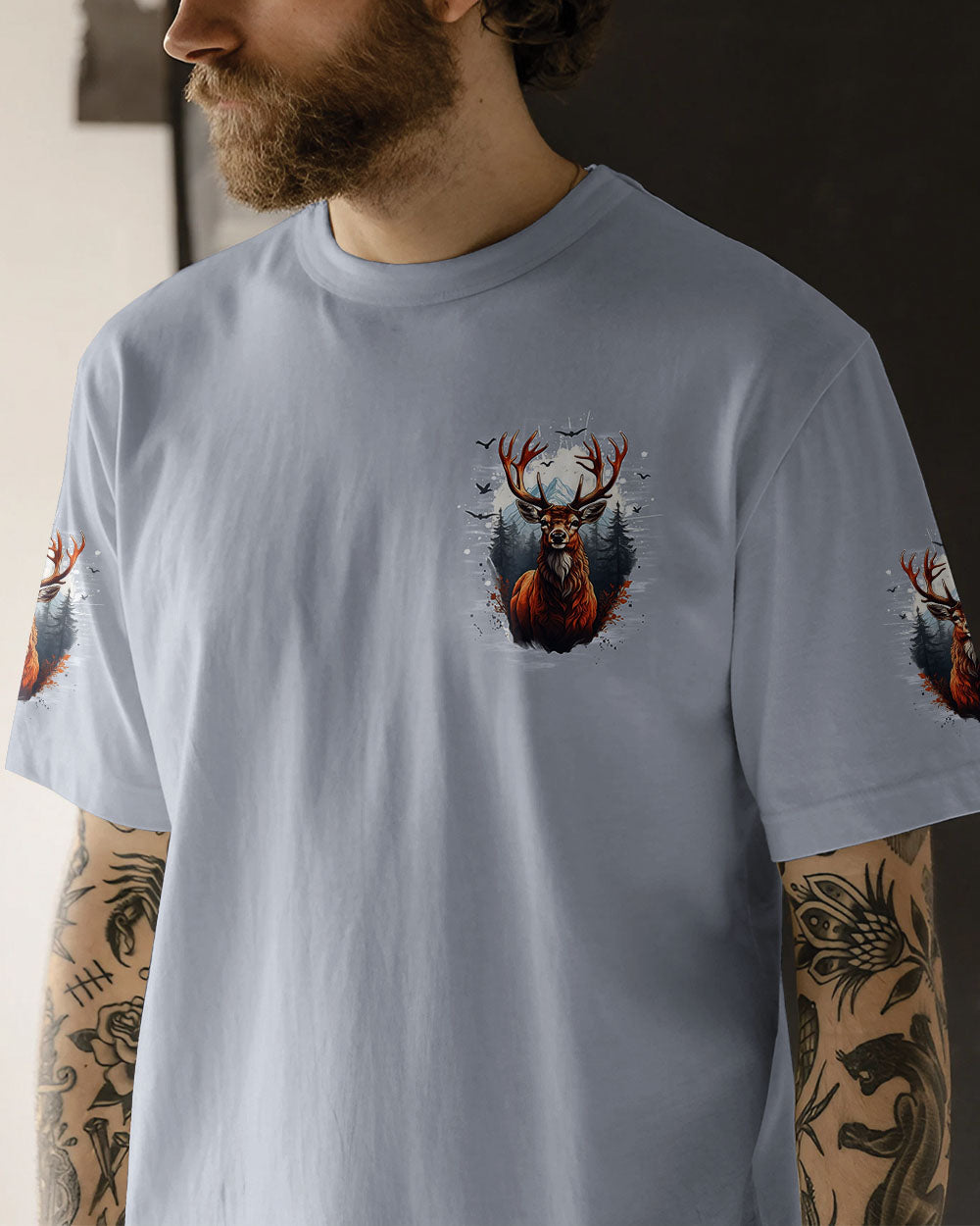 BLISSCORNERS IF I'M NOT HUNTING DEER ALL OVER PRINT