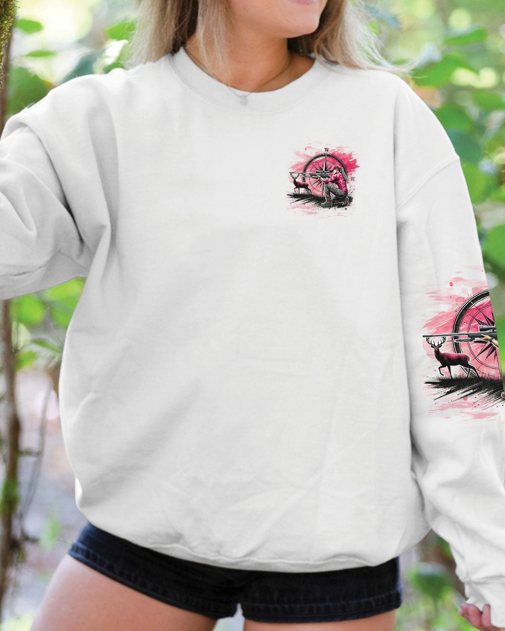 BLISSCORNERS NOT ALL WHO WANDER ARE LOST HUNTING ALL OVER PRINT