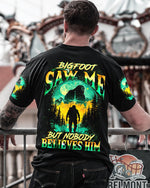 BLISSCORNERS BIGFOOT SAW ME BUT NOBODY BELIEVES HIM ALL OVER PRINT