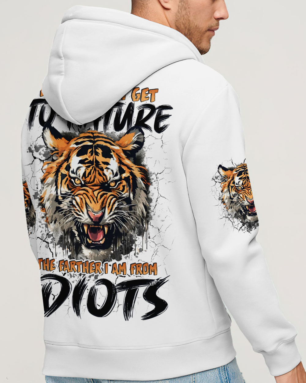 BLISSCORNERS THE CLOSER I GET TO NATURE TIGER ALL OVER PRINT
