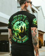 BLISSCORNERS AND INTO THE FOREST I GO BIGFOOT ALL OVER PRINT