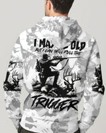 BLISSCORNERS I MAY BE OLD BUT I CAN STILL PULL THE TRIGGER ALL OVER PRINT