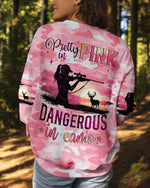 BLISSCORNERS PRETTY IN PINK HUNTING ALL OVER PRINT