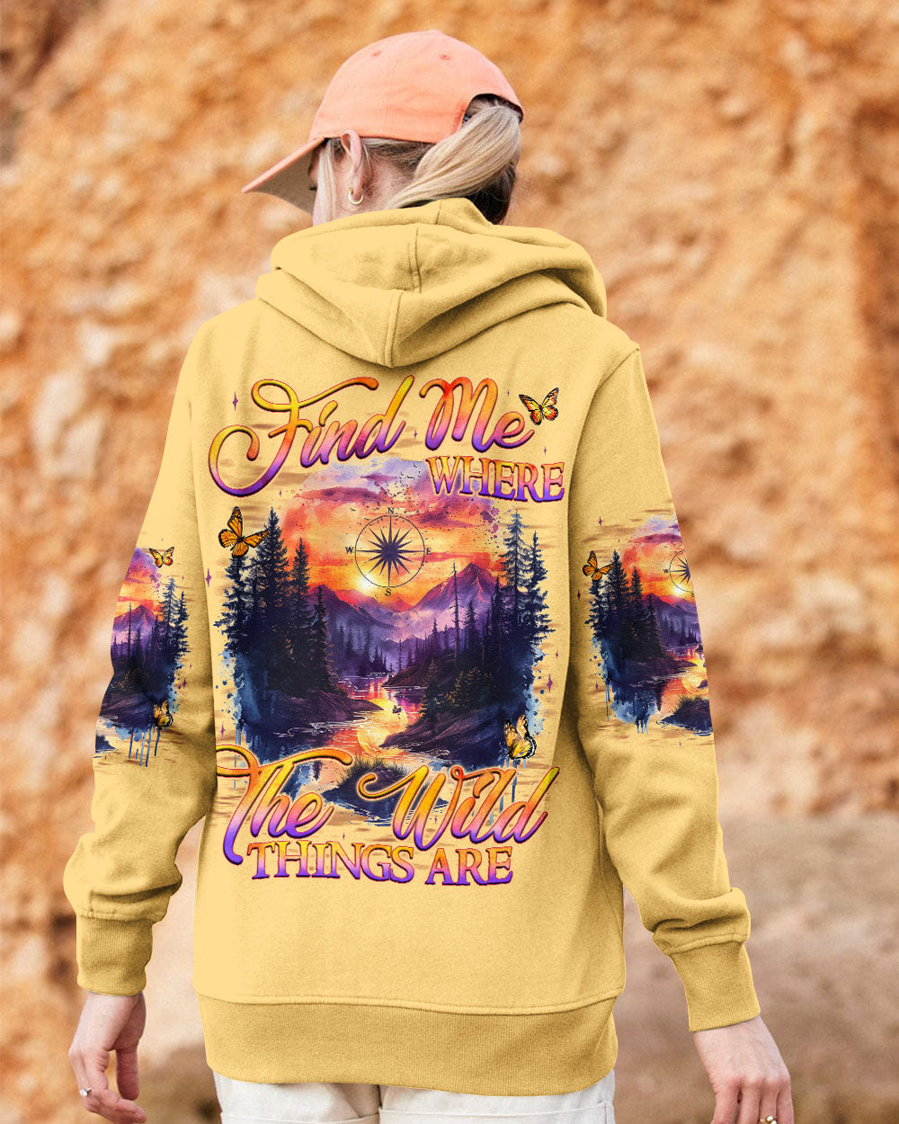 BLISSCORNERS FIND ME WHERE THE WILD THINGS ARE ALL OVER PRINT