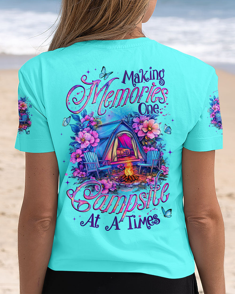 BLISSCORNERS MAKING MEMORIES ONE CAMPSITE AT A TIME ALL OVER PRINT