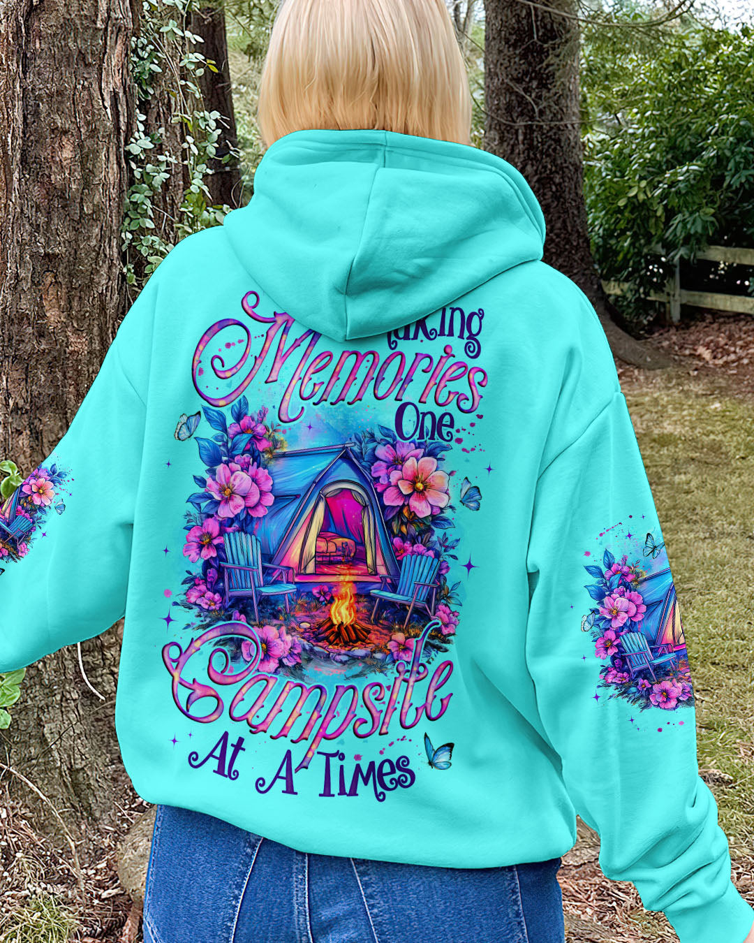 BLISSCORNERS MAKING MEMORIES ONE CAMPSITE AT A TIME ALL OVER PRINT