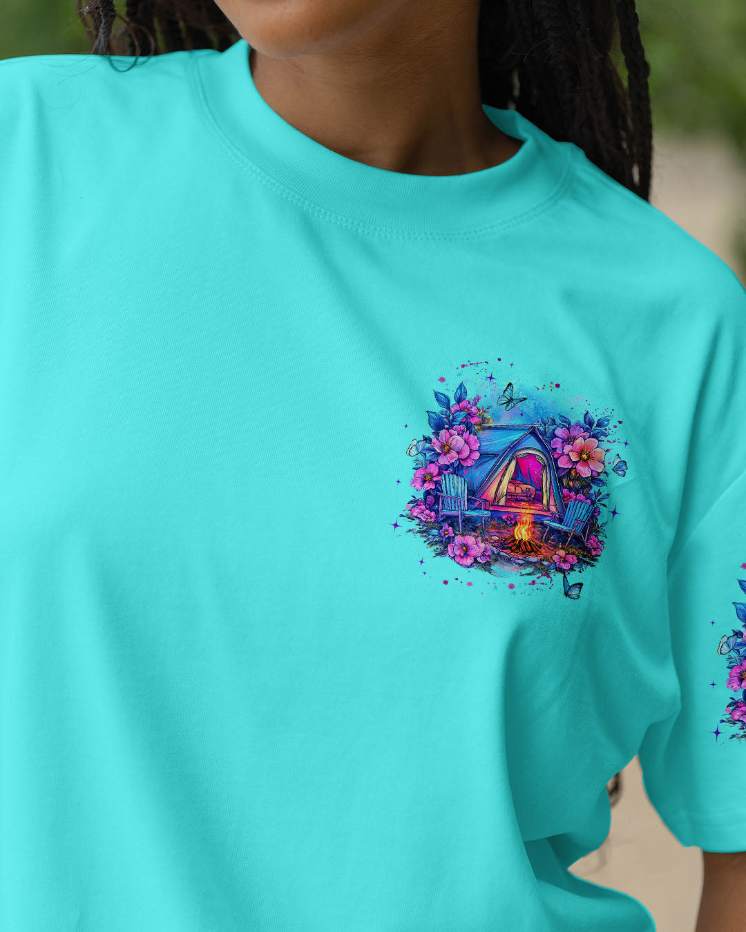 BLISSCORNERS MAKING MEMORIES ONE CAMPSITE AT A TIME ALL OVER PRINT