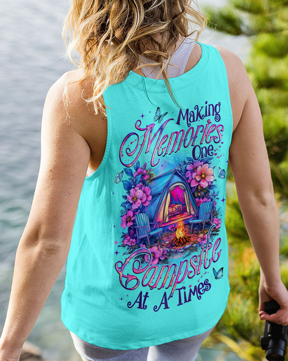 BLISSCORNERS MAKING MEMORIES ONE CAMPSITE AT A TIME ALL OVER PRINT