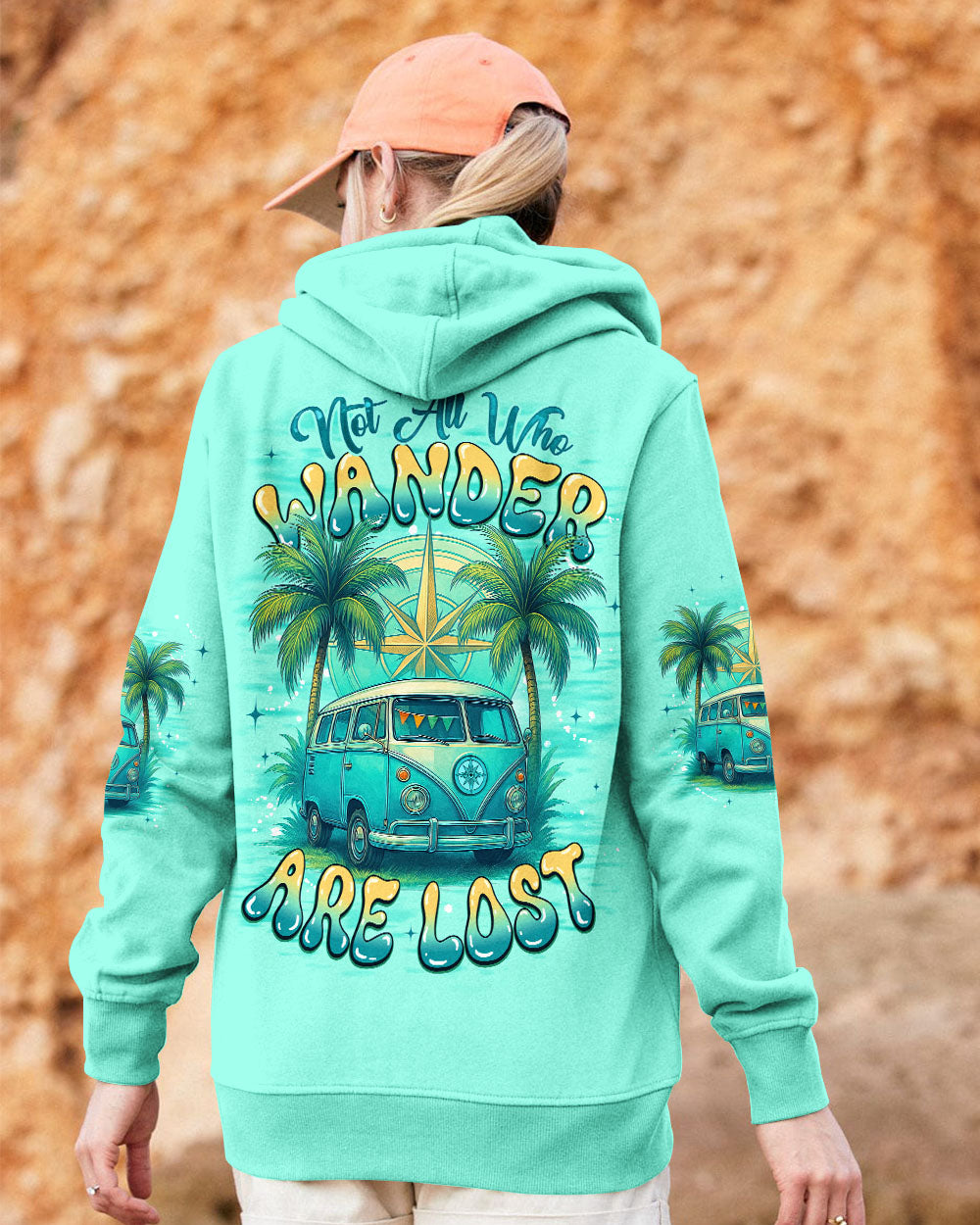 BLISSCORNERS NOT ALL WHO WANDER ARE LOST ALL OVER PRINT
