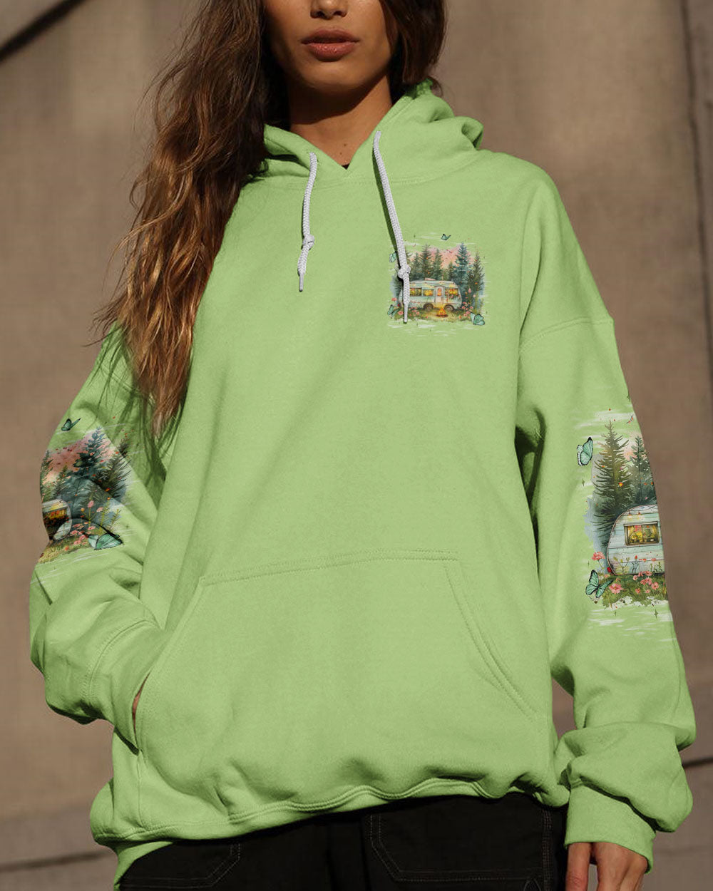 BLISSCORNERS LET'S GO CAMPING ALL OVER PRINT