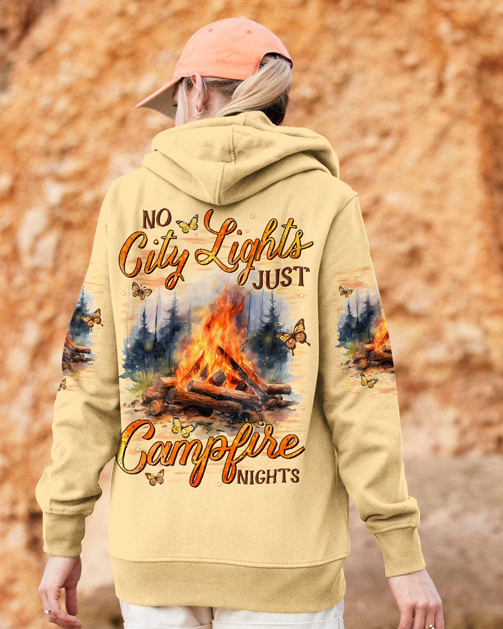 BLISSCORNERS JUST CAMPFIRE NIGHTS ALL OVER PRINT
