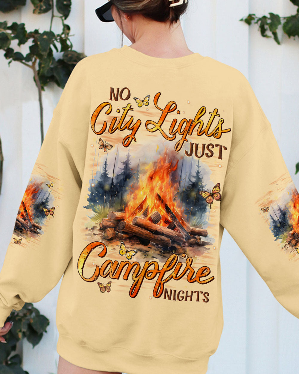 BLISSCORNERS JUST CAMPFIRE NIGHTS ALL OVER PRINT