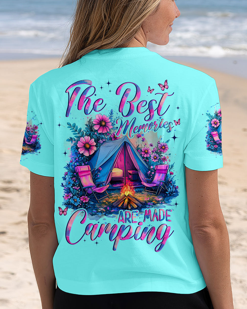 BLISSCORNERS THE BEST MEMORIES ARE MADE CAMPING ALL OVER PRINT