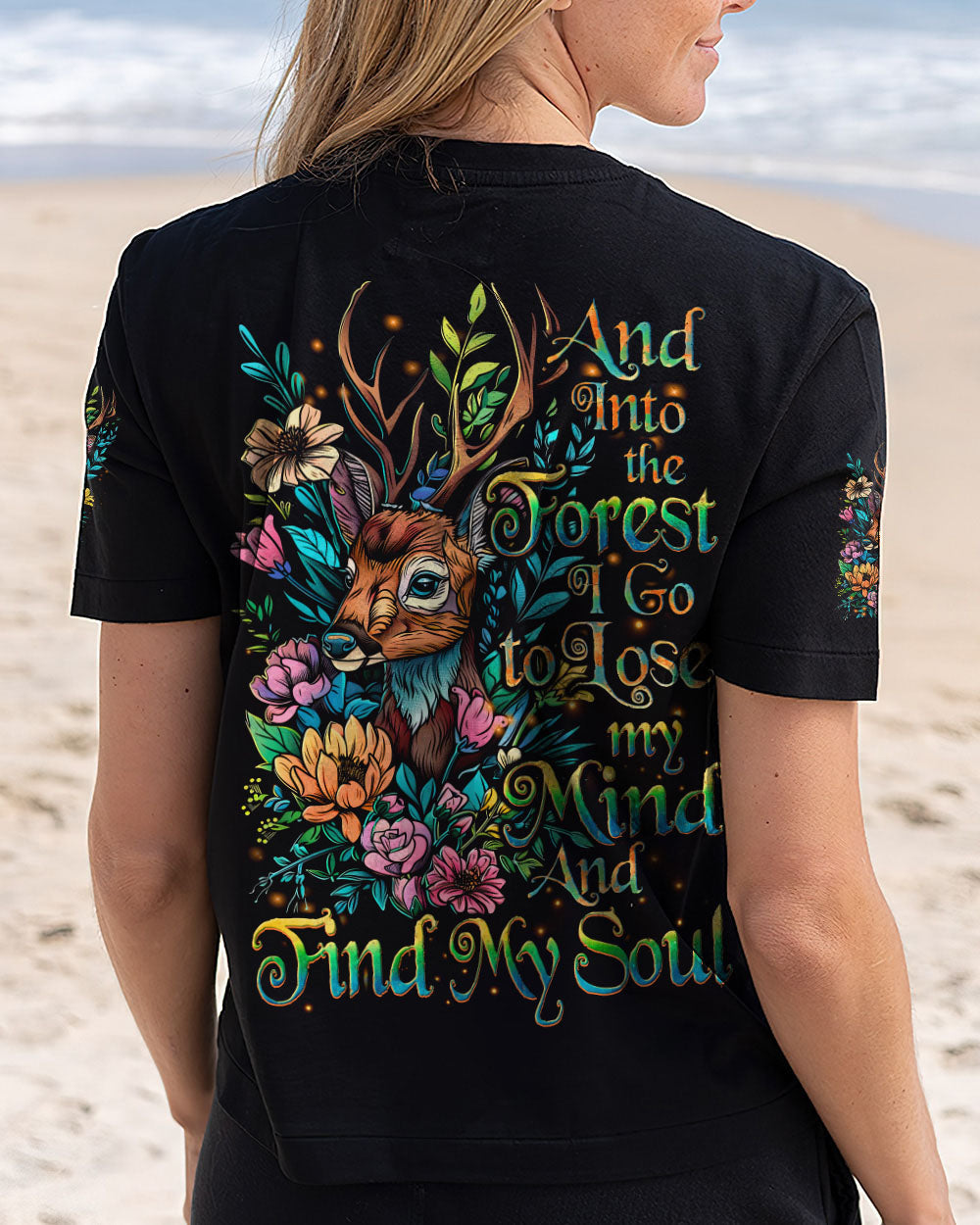 BLISSCORNERS AND INTO THE FOREST I GO ALL OVER PRINT
