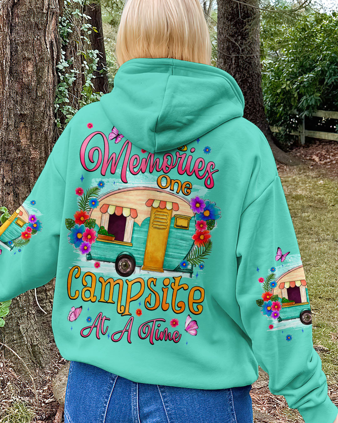 BLISSCORNERS MAKING MEMORIES ONE CAMPSITE AT A TIME ALL OVER PRINT