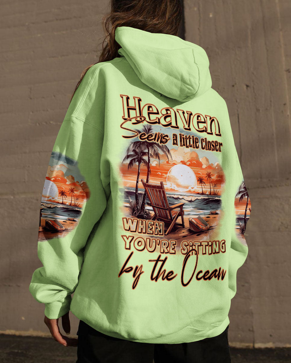 BLISSCORNERS SITTING BY THE OCEAN ALL OVER PRINT
