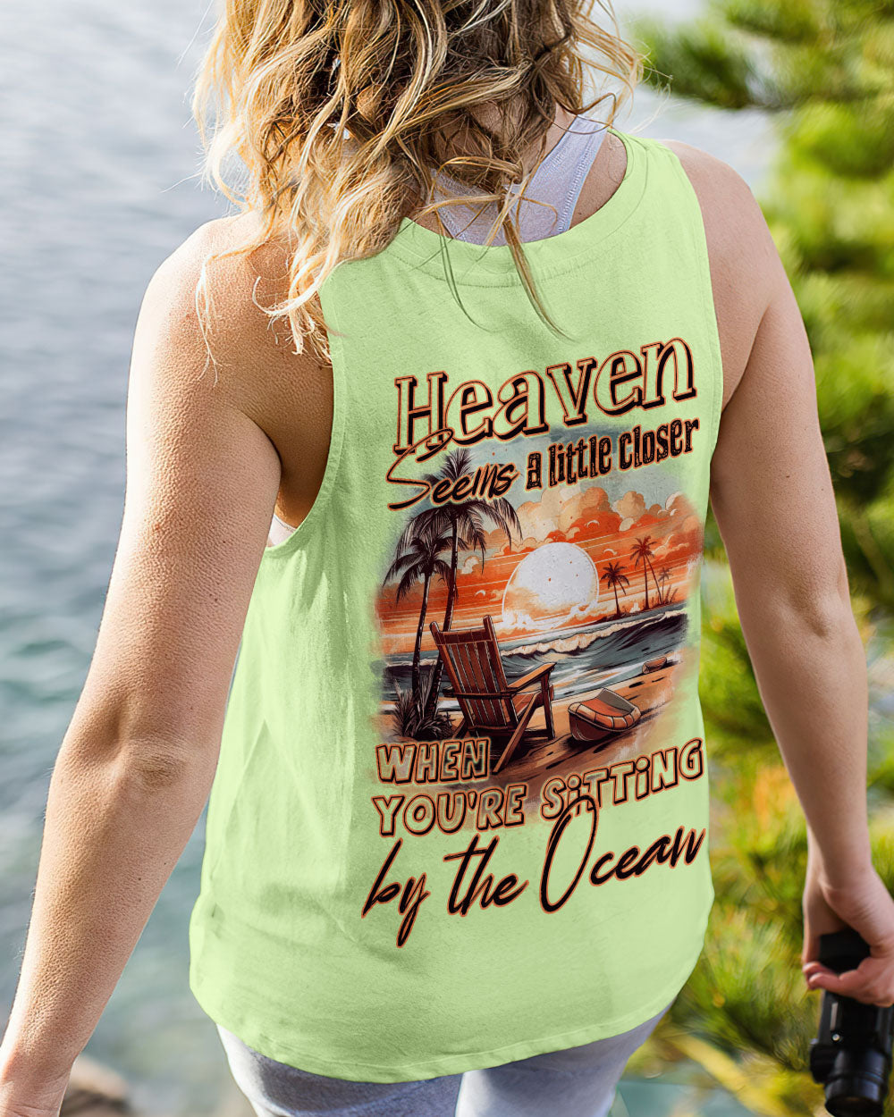 BLISSCORNERS SITTING BY THE OCEAN ALL OVER PRINT