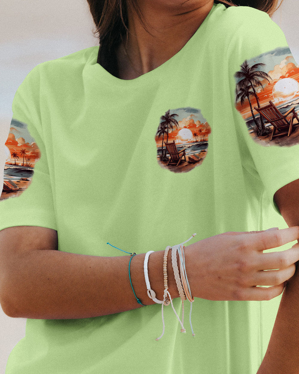 BLISSCORNERS SITTING BY THE OCEAN ALL OVER PRINT