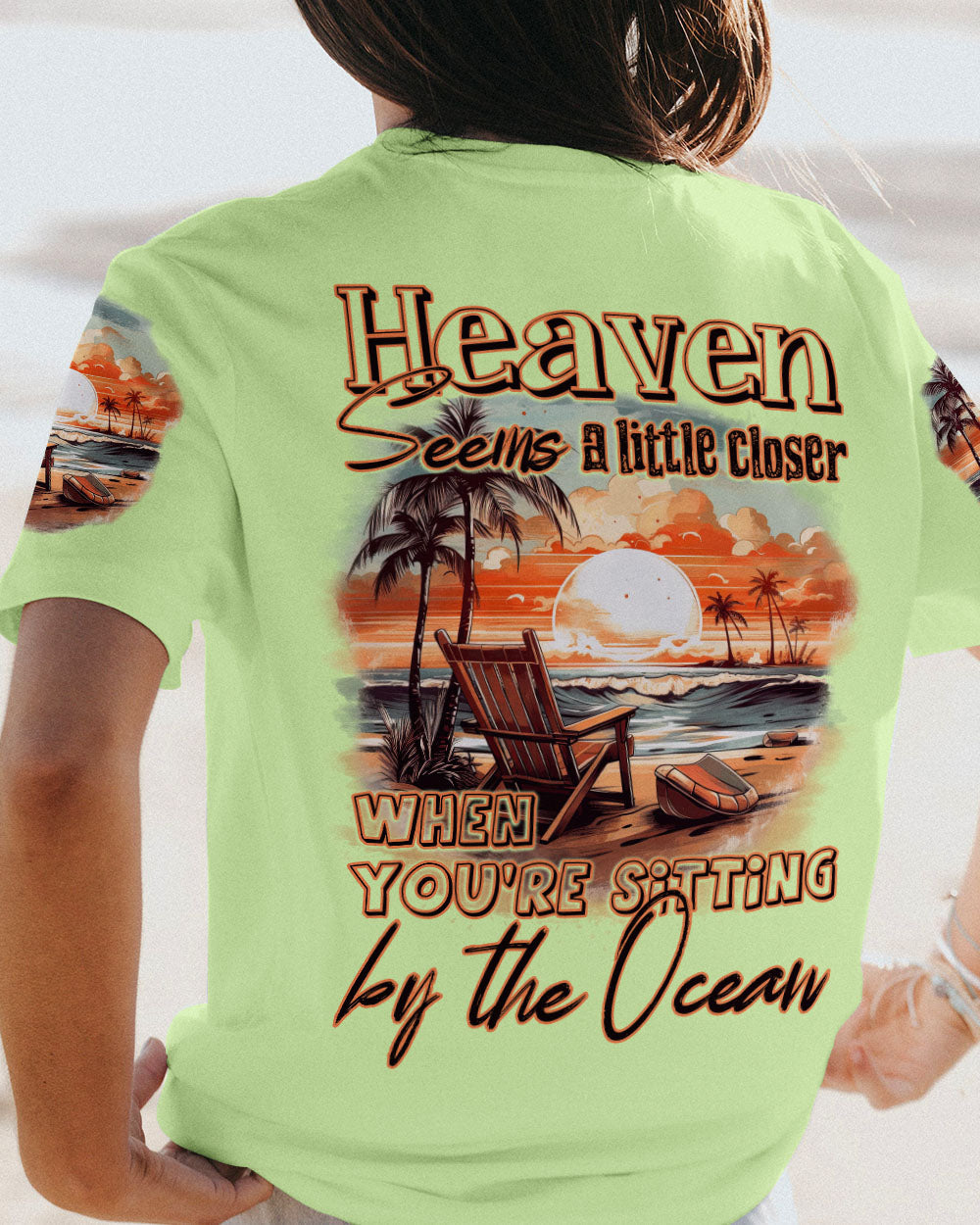 BLISSCORNERS SITTING BY THE OCEAN ALL OVER PRINT