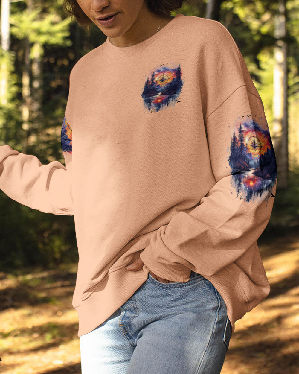 BLISSCORNERS NOT ALL WHO WANDER ARE LOST ALL OVER PRINT